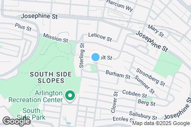 Map image of the property - 2325 Sierra St