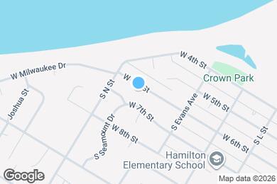 Map image of the property - 2114 W 6th St