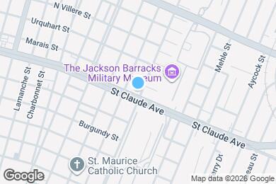 Map image of the property - 6329 Saint Claude Ave