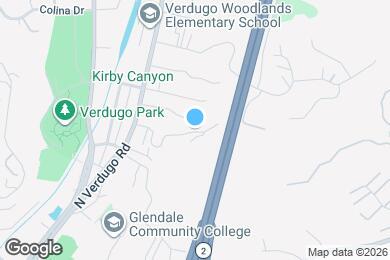 Map image of the property - 1881 Verdugo Loma Dr