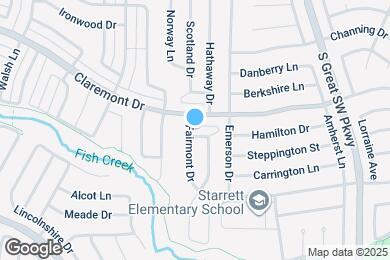 Map image of the property - 2716 Hemingway Dr