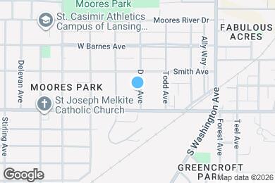 Map image of the property - 1828 Davis Ave