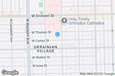Map image of the property - 2214 W Cortez St