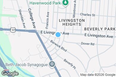 Map image of the property - 1064 Euclaire Ave
