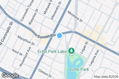 Map image of the property - 1039 N Bonnie Brae St