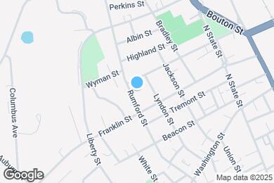 Map image of the property - 144 Rumford St