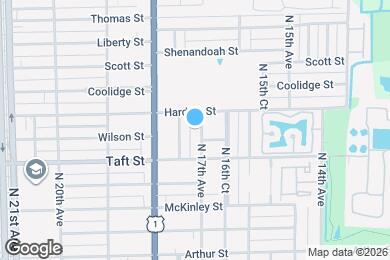 Map image of the property - 1804 N 17th Ave