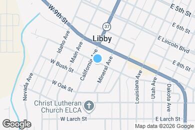 Map image of the property - 109 W 10th St