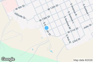 Map image of the property - 1515 W 19th St