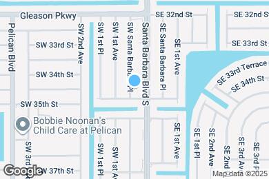 Map image of the property - 3417 SW Santa Barbara Pl