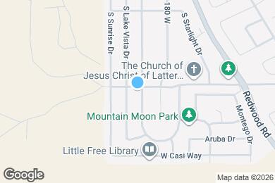 Map image of the property - 4013 Lake Mountain Dr