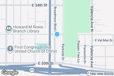 Map image of the property - 3183 Broadmoor Blvd