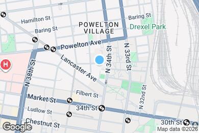 Map image of the property - 3410 Race St