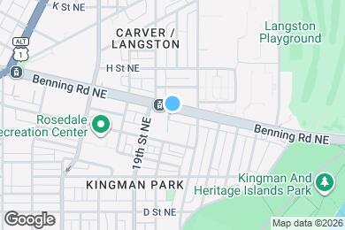 Map image of the property - 2001-2003 Benning Rd NE