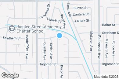 Map image of the property - 7936 Ducor Ave