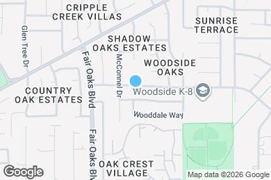 Map image of the property - 8140 Villa Oak Dr