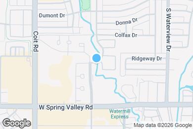 Map image of the property - 883 Dublin Dr