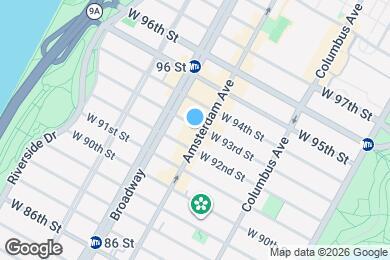 Map image of the property - 676 Amsterdam Ave