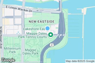 Map image of the property - 400 E Randolph St
