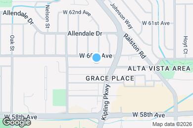Map image of the property - 10221 W 59th Pl
