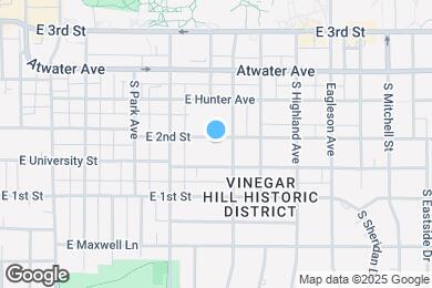 Map image of the property - 1008 E 2nd St