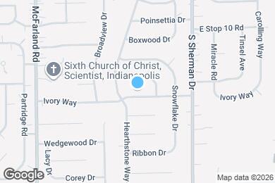 Map image of the property - 3602 Ivory Way