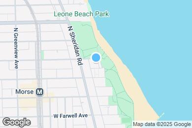 Map image of the property - 1223 W Greenleaf Ave