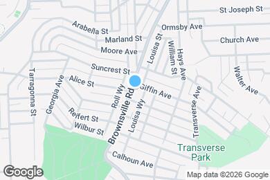 Map image of the property - 705 Brownsville Rd