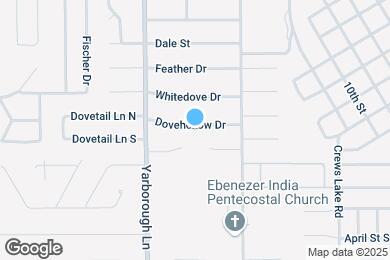 Map image of the property - 3801 Dovehollow Dr