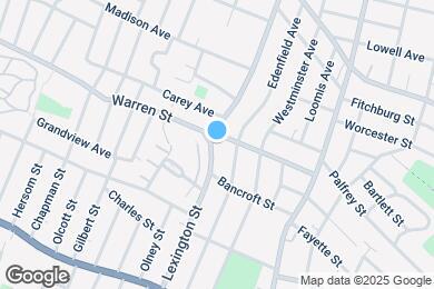 Map image of the property - 173 Lexington St