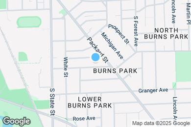 Map image of the property - 933 Dewey Ave