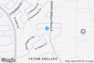 Map image of the property - 5030 E Dale Ln