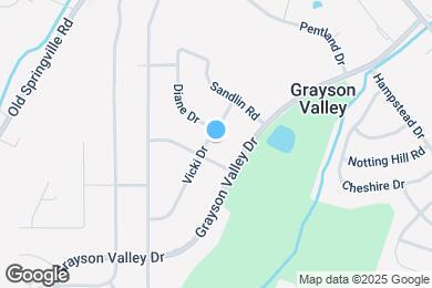 Map image of the property - 2207 Vicki Dr