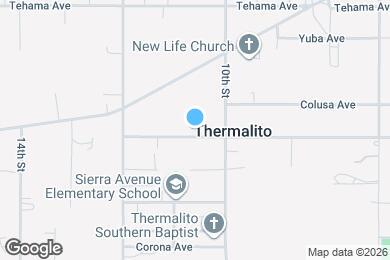 Map image of the property - 1052 Thermalito Ave