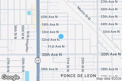 Map image of the property - 3144 32nd Ave N