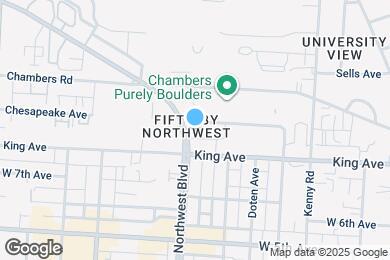 Map image of the property - 1656-1662 Northwest Blvd