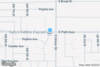 Map image of the property - 116 Park Ave