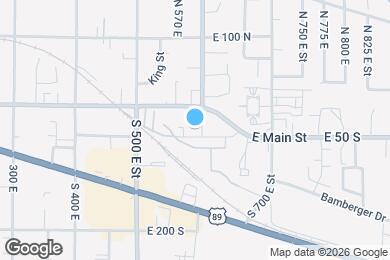 Map image of the property - 585 E 50 S