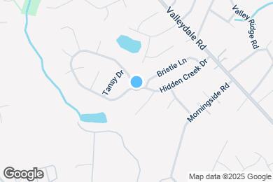 Map image of the property - 7211 Hidden Creek Dr
