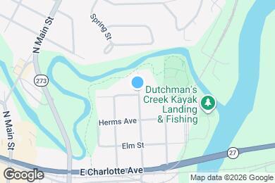 Map image of the property - 401 N Lee St