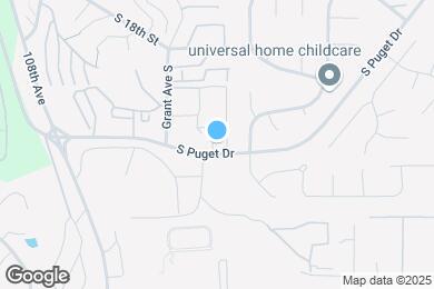 Map image of the property - Puget Drive Townhomes