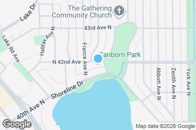 Map image of the property - 3707 42nd Ave N