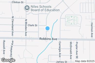 Map image of the property - 1535 Hiram Ave
