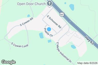 Map image of the property - 4823 E Prairie Cir