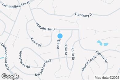 Map image of the property - 649 Iona St