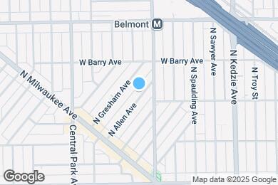 Map image of the property - 3026 N Allen Ave