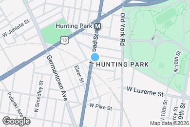 Map image of the property - 4047 N Broad St