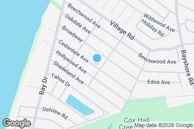 Map image of the property - 203 Cedardale Ave