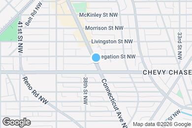 Map image of the property - 5410 Connecticut Ave NW