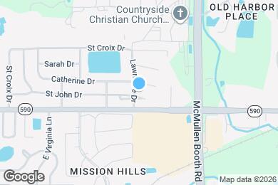 Map image of the property - 3000 St John Dr